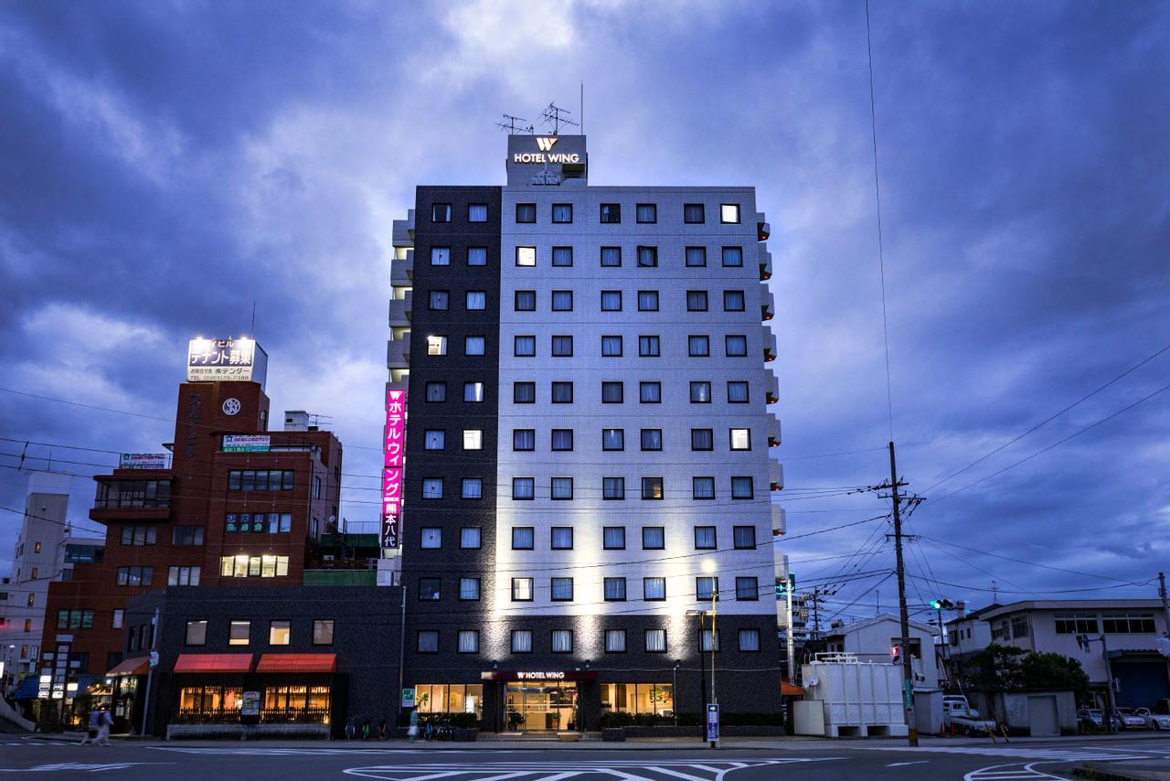 Hotel Wing International Kumamoto Jacuširo Exteriér fotografie